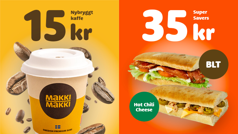 MAKKI MAKKI - Kaffe och Smörgåsar
